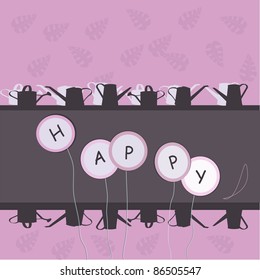 decor background vector illustration
