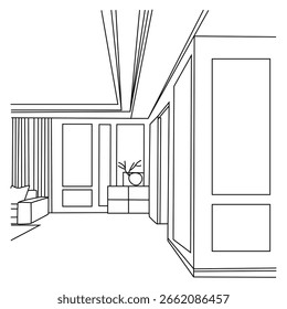 Decoración Diary Line Art para el hogar