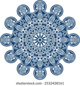  Decor DIY Pré-marcado Mandala Design na base de tela para ilustração de arte e artesanato