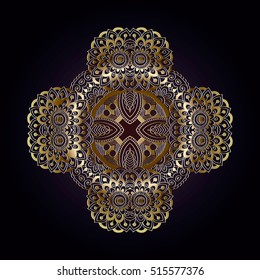 decor elements symmetrically shaped geometric shapes of the elements Deco Abstract