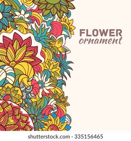 decor flower  template concept. Icons for your product or design, web and mobile applications. Vector flat with long shadow illustration background