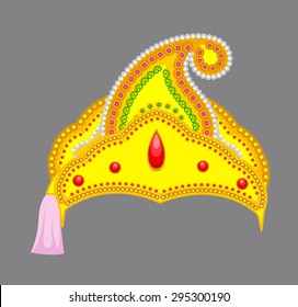 Decor Hindu Crown Design
