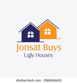 decor home logo vector template. interior logo sign template with simple linear style.