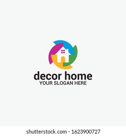 decor home  Vector Logo Design