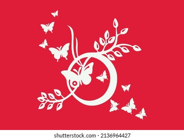 
Decor Kafe Butterflies Swings Wall Sticker 