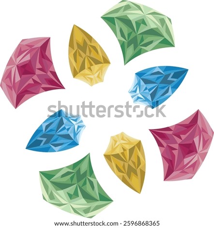 Decor original logo design element for company vector image