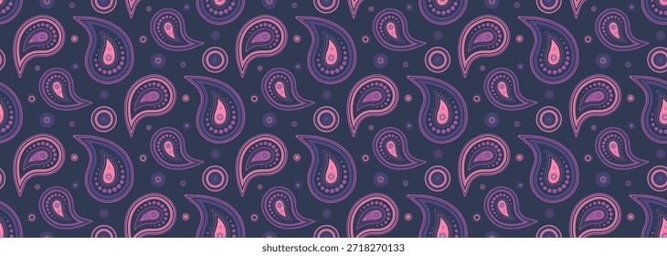 Decora paisley en un rectángulo dibujado a mano. Patrón floral en oriental artístico. Remolino de Fondo de pantalla con rizado personalizado. La vieja Imagen es un rizado clásico.