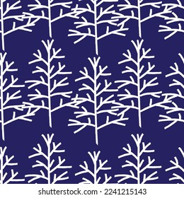 Decor pattern of floral ornament design.