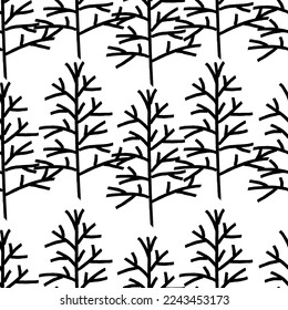 Decor pattern of floral ornament design.