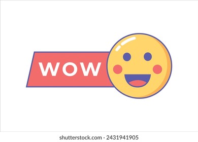 Decor Smile Face Sticker Design