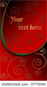  decorated Christmas background