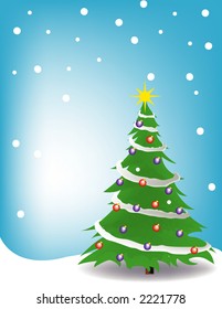 Decorated Christmas Tree