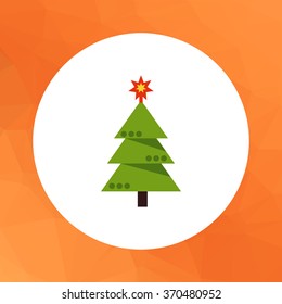 Decorated Christmas tree
