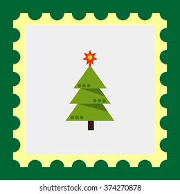 Decorated Christmas tree