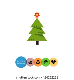 Decorated Christmas tree