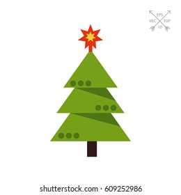 Decorated Christmas tree