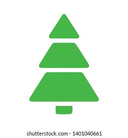 Decorated christmas tree vector icon. filled flat sign for mobile concept and web design. Xmas spruce tree simple solid icon. Symbol, Christmas tree sign icon. Holidays button