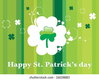 decorated clover floral for celebration