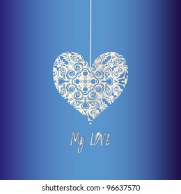 decorated heart