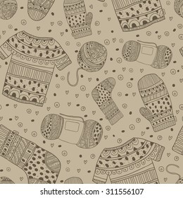 decorated knitwear dark