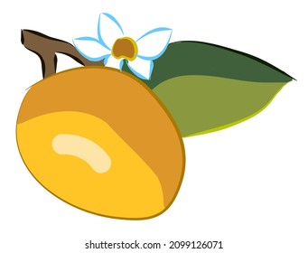 decorated lemon icon on white background
