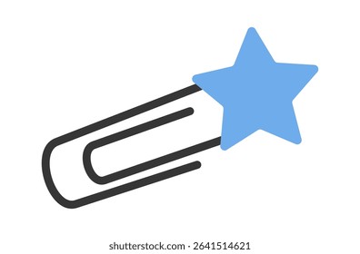 Decorated paper pin cartoon element