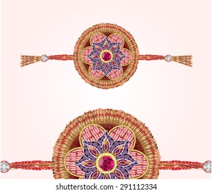 Decorated rakhi for Raksha Bandhan 4