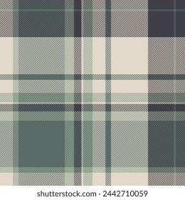 Decorating background textile pattern, girly tartan fabric vector. Front plaid texture seamless check in pastel and light color.