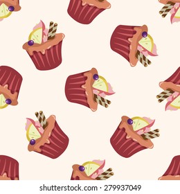 decorating cake 10, cartoon seamless pattern background