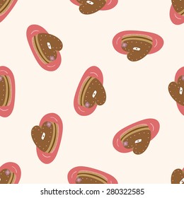decorating cake 10, cartoon seamless pattern background