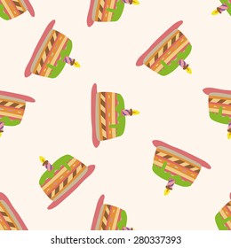 decorating cake 10, cartoon seamless pattern background