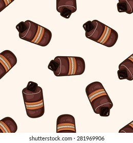 decorating cake 10, cartoon seamless pattern background