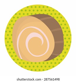 decorating cake elements vector,eps