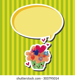 decorating cake flat icon elements background,eps10