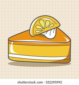 decorating cake flat icon elements background,eps10