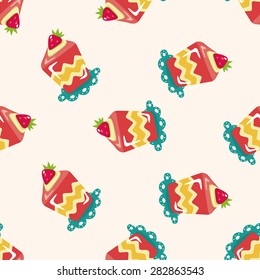 decorating cake ,seamless pattern
