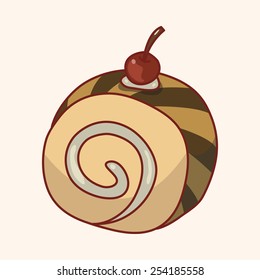 decorating cake theme elements
