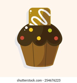 decorating cake theme elements