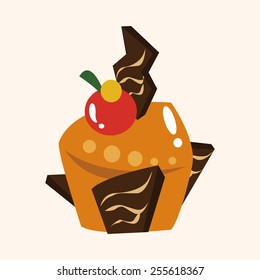 decorating cake theme elements