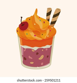 decorating cake theme elements