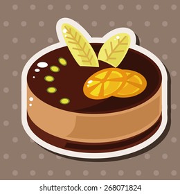 decorating cake theme elements