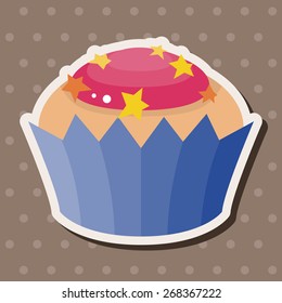 decorating cake theme elements