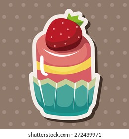 decorating cake theme elements