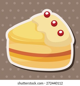 decorating cake theme elements
