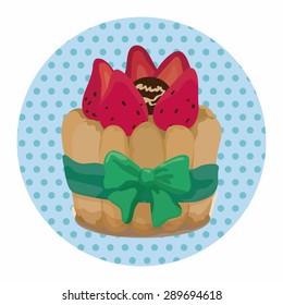 decorating cake theme elements