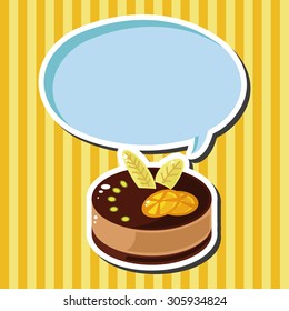 decorating cake theme elements