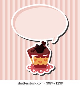 decorating cake theme elements