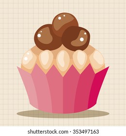 decorating cake theme elements
