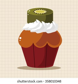 decorating cake theme elements