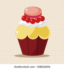decorating cake theme elements